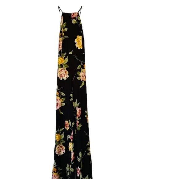 UO Floral Strappy Halter Jumpsuit - Picture 4 of 10